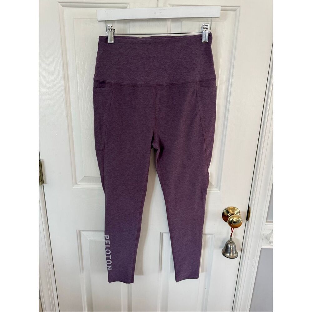 Beyond Yoga X Peloton Muted Plum 7/8 Leggings sz X NWOT